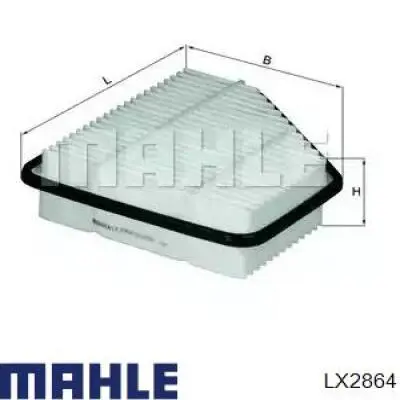 Воздушный фильтр LX2864 Mahle Original