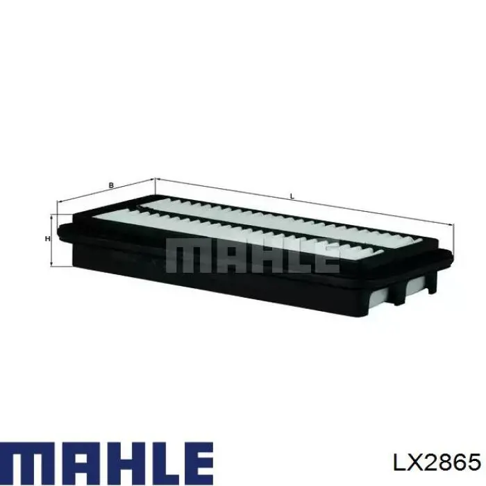 Воздушный фильтр LX2865 Mahle Original