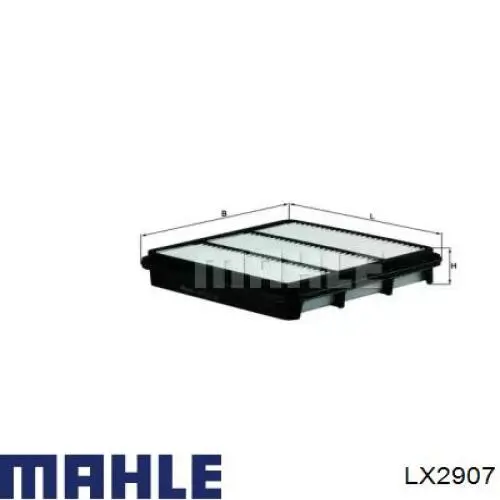 Купить LX2907 Mahle Original Автомобильный фильтр воздуха