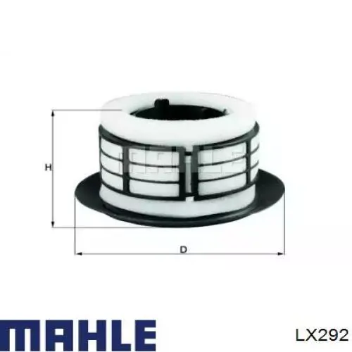 Воздушный фильтр LX292 Mahle Original