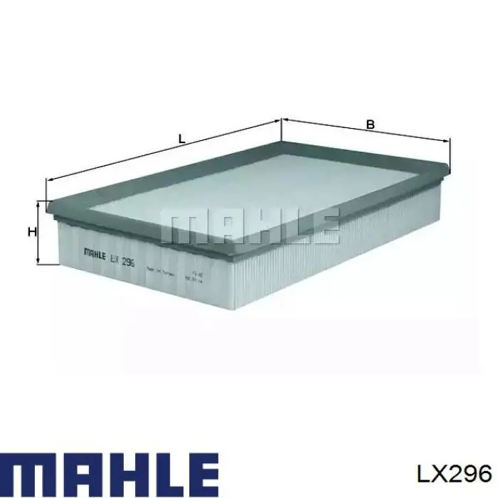 Фильтр воздушный Mahle Original LX296