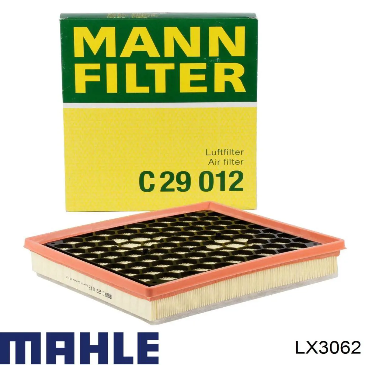 Воздушный фильтр LX3062 Mahle Original
