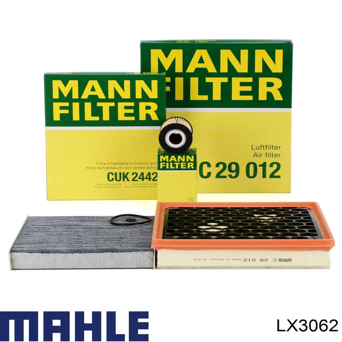 Купить LX3062 Mahle Original Автомобильный фильтр воздуха
