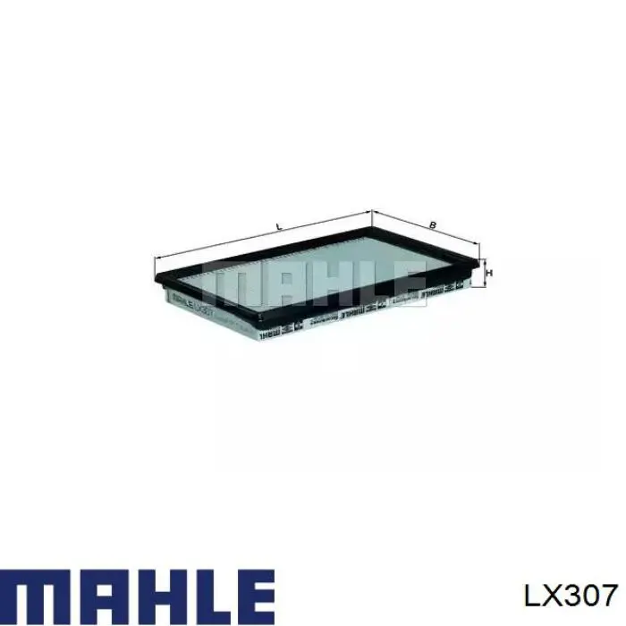 LX307 Mahle Original воздушный фильтр