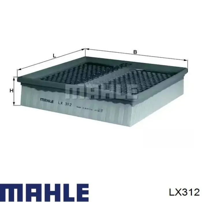 LX312 Mahle Original воздушный фильтр