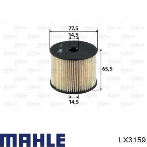 Купить LX3159 Mahle Original Автомобильный фильтр воздуха