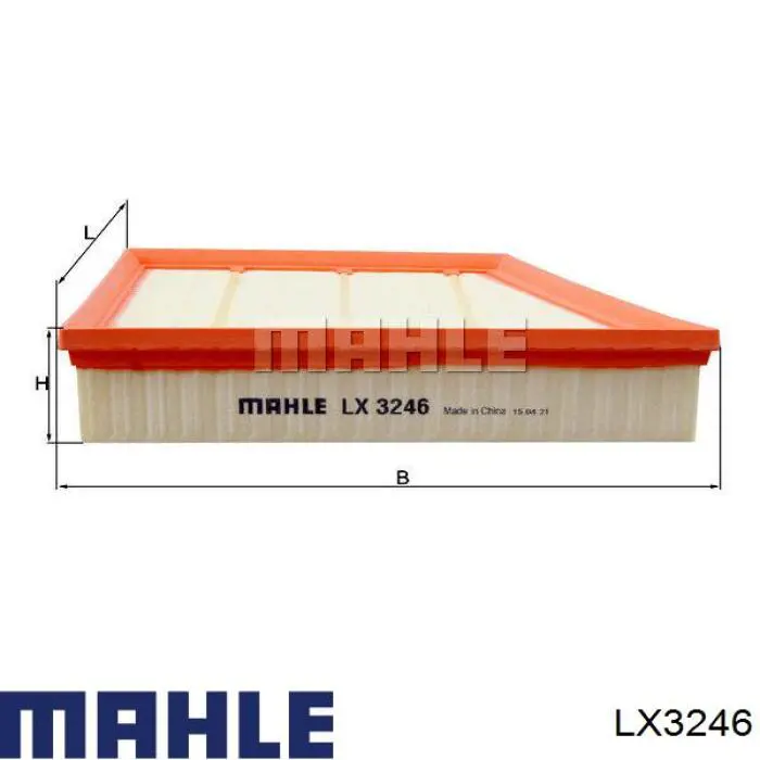 Фильтр воздушный Mahle Original LX3246