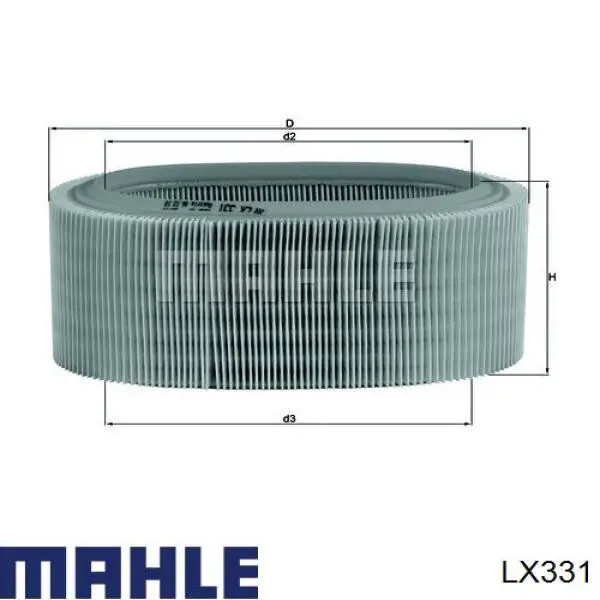 LX331 Mahle Original воздушный фильтр