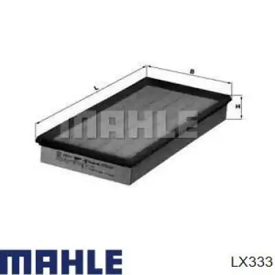 Воздушный фильтр LX333 Mahle Original