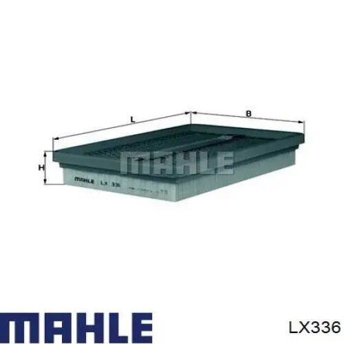 LX336 Mahle Original воздушный фильтр
