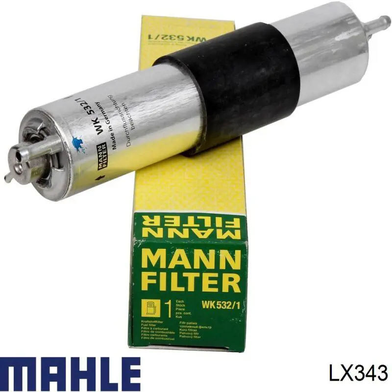 Купить LX343 Mahle Original Автомобильный фильтр воздуха
