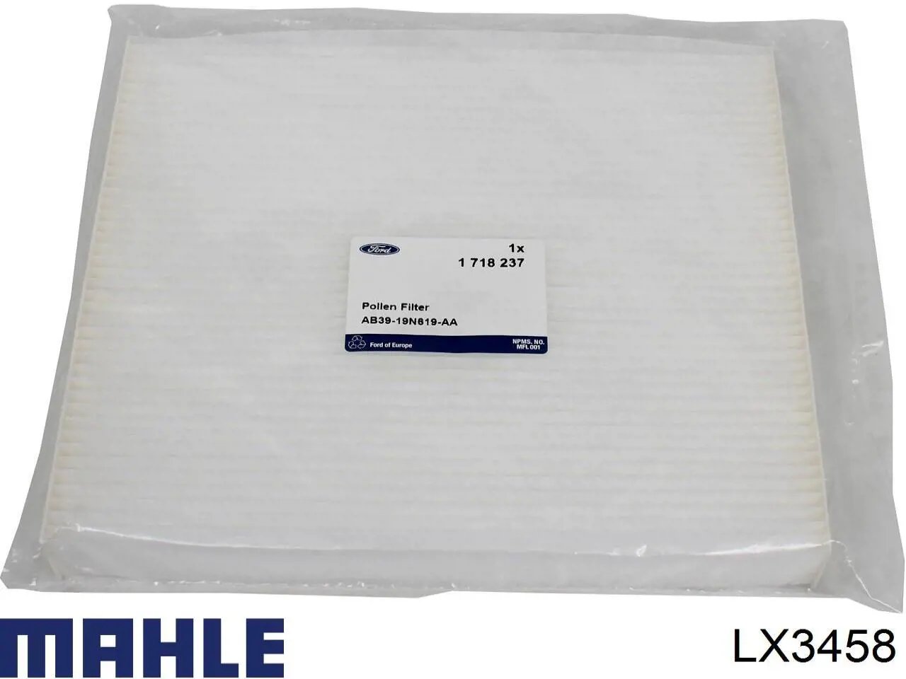 Купить LX3458 Mahle Original Автомобильный фильтр воздуха