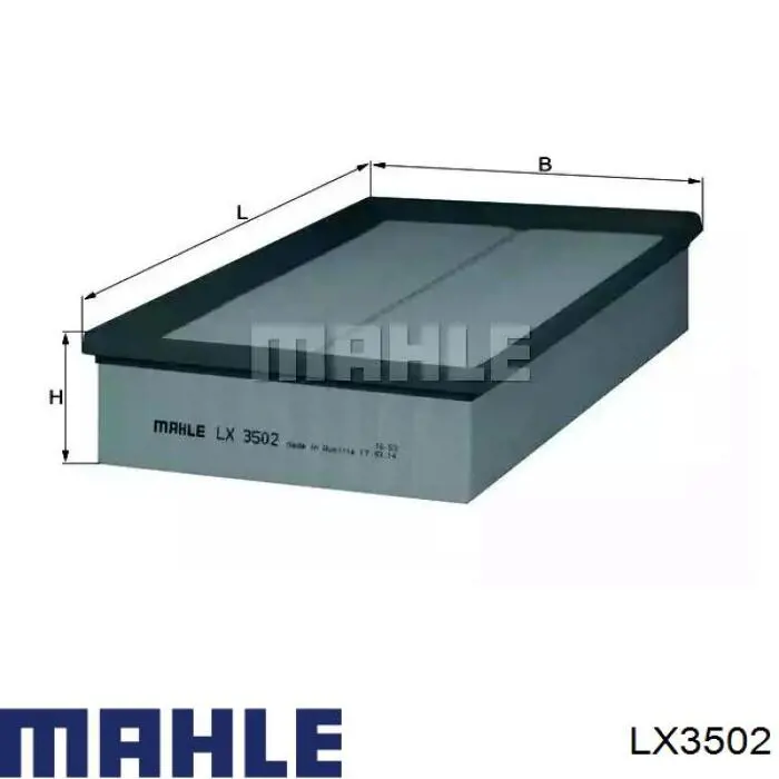 LX3502 Mahle Original воздушный фильтр