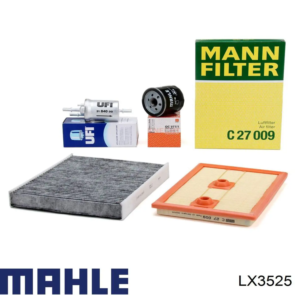 Фильтр воздушный Mahle Original LX3525