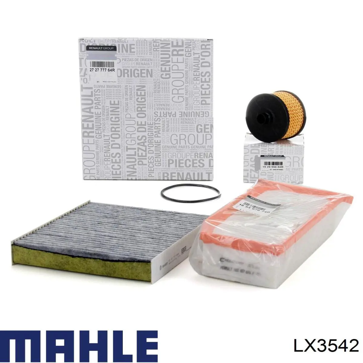 Купить LX3542 Mahle Original Автомобильный фильтр воздуха