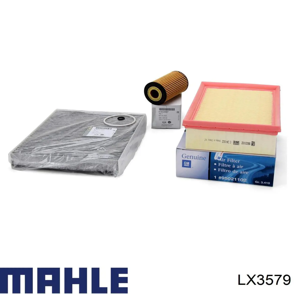 Элемент воздушного фильтра Mahle Original LX3579 цена, от 8.15 USD