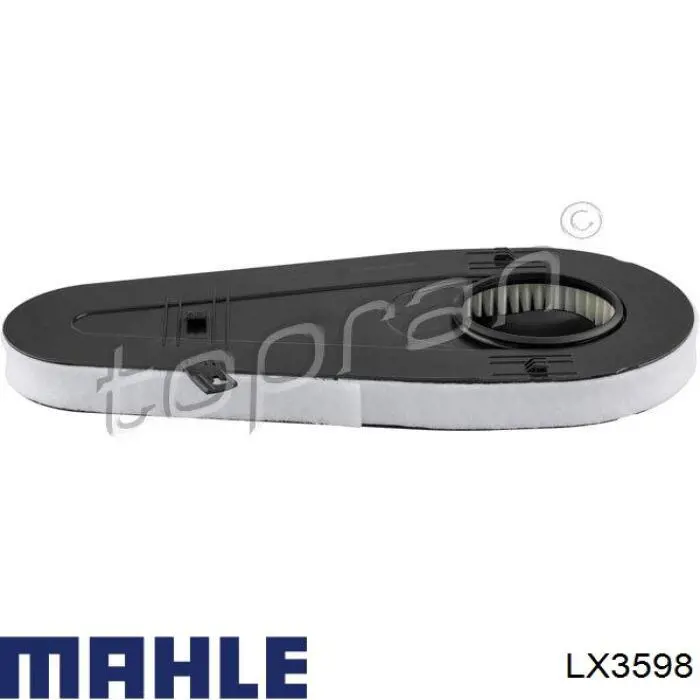 Купить LX3598 Mahle Original Автомобильный фильтр воздуха