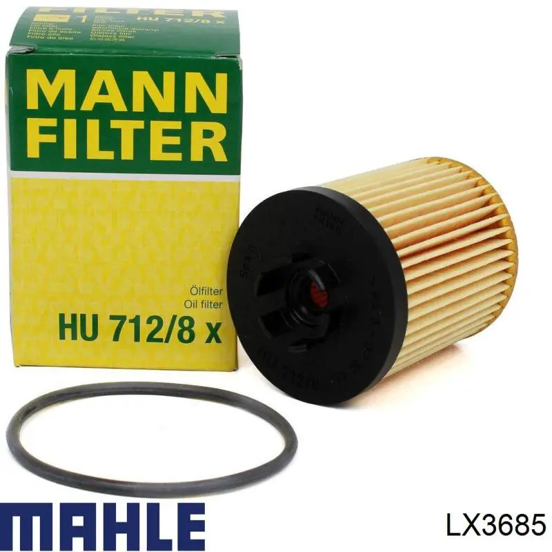 Элемент воздушного фильтра Mahle Original LX3685 цена, от 4.98 USD