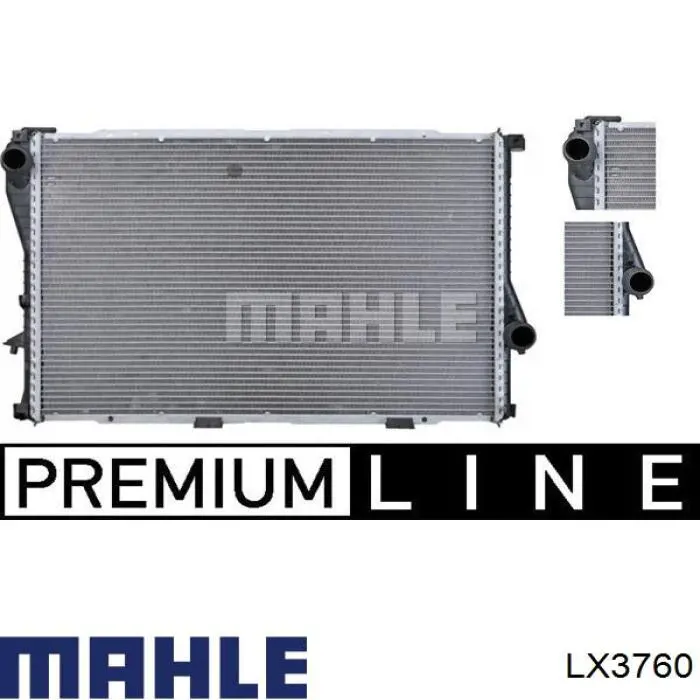 Воздушный фильтр LX3760 Mahle Original