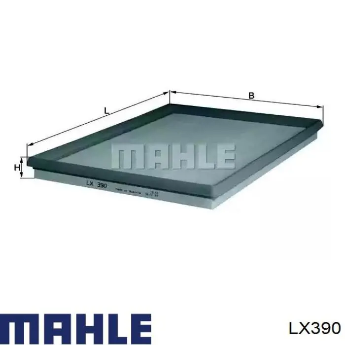 LX390 Mahle Original воздушный фильтр