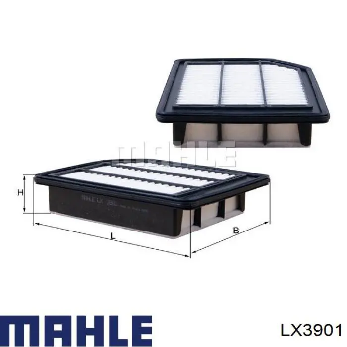 Воздушный фильтр LX3901 Mahle Original