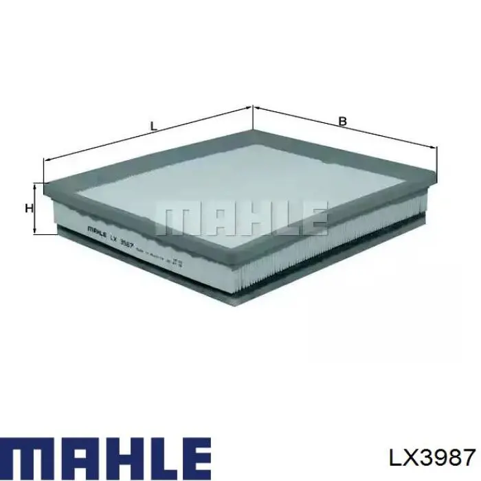 LX3987 Mahle Original воздушный фильтр