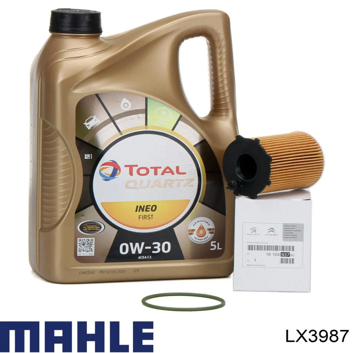 LX3987 Mahle Original Воздушный фильтр двигателя
