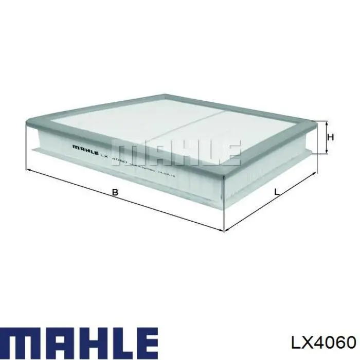 LX4060 Mahle Original Воздушный фильтр двигателя