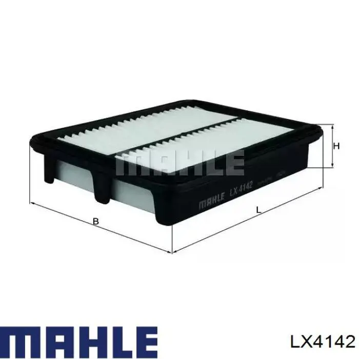 LX4142 Mahle Original filtro de ar