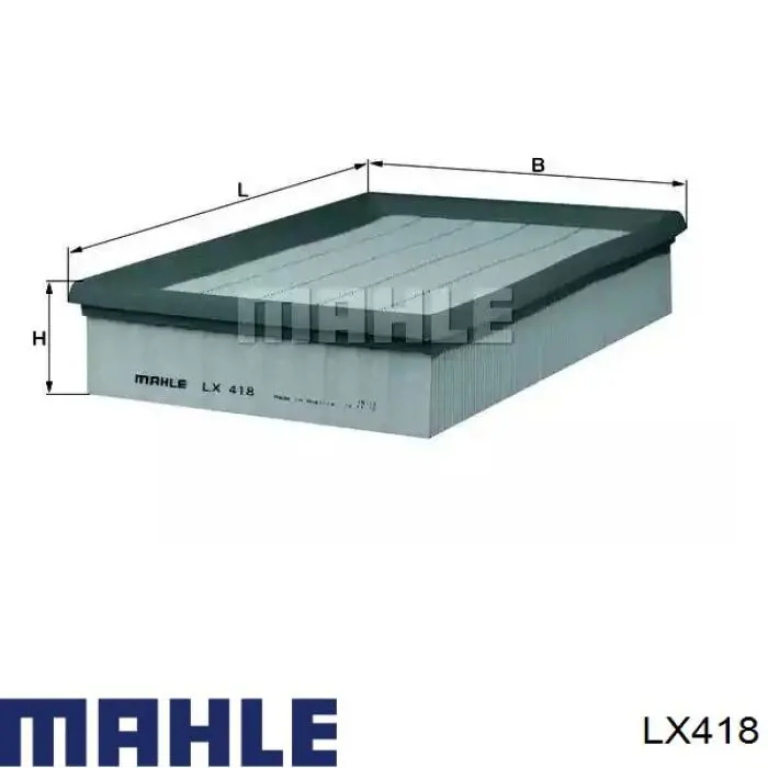 LX418 Mahle Original воздушный фильтр