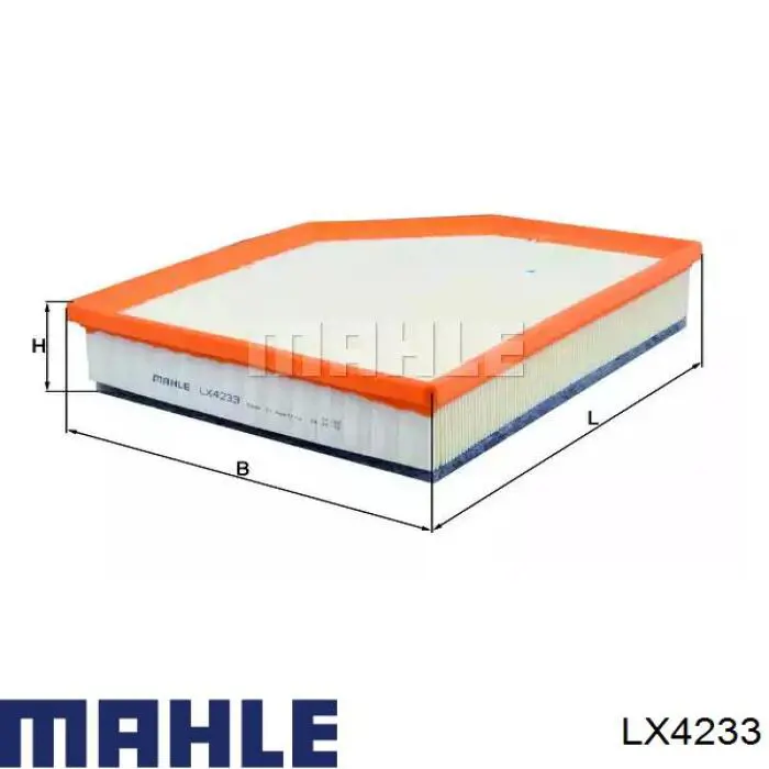 LX4233 Mahle Original воздушный фильтр