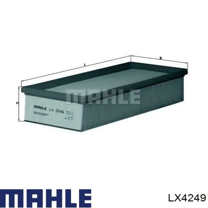 Купить LX4249 Mahle Original Автомобильный фильтр воздуха