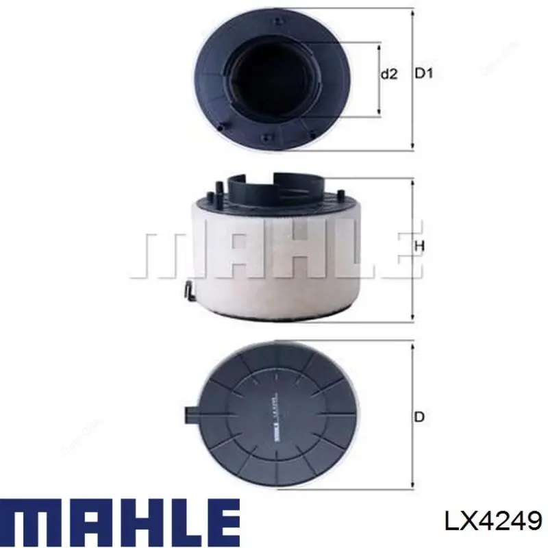 LX4249 Mahle Original filtro de ar