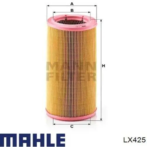 Воздушный фильтр LX425 Mahle Original