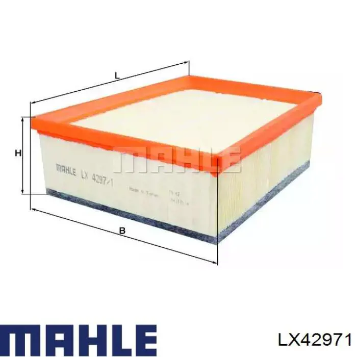 Воздушный фильтр LX42971 Mahle Original