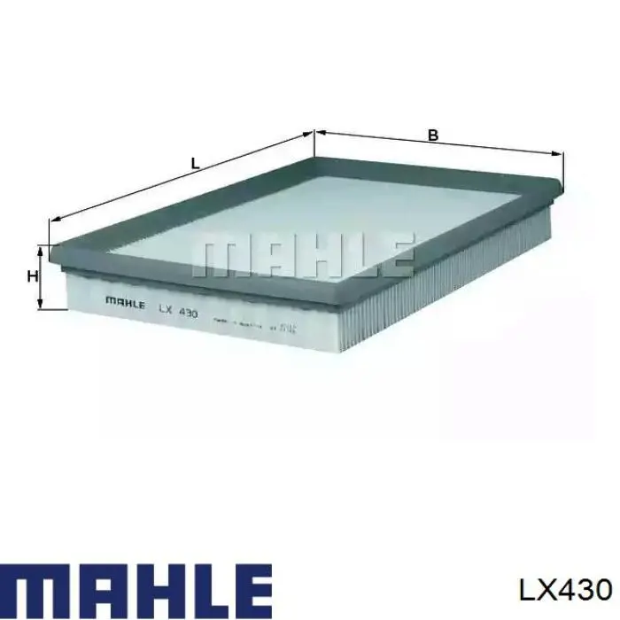 LX430 Mahle Original воздушный фильтр