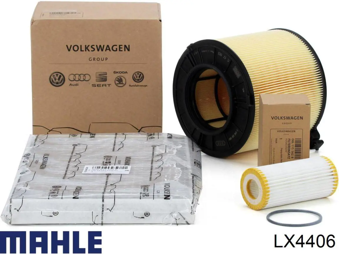 Воздушный фильтр LX4406 Mahle Original