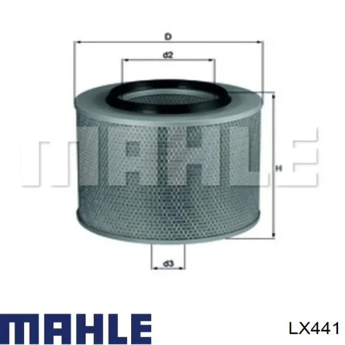 Воздушный фильтр LX441 Mahle Original