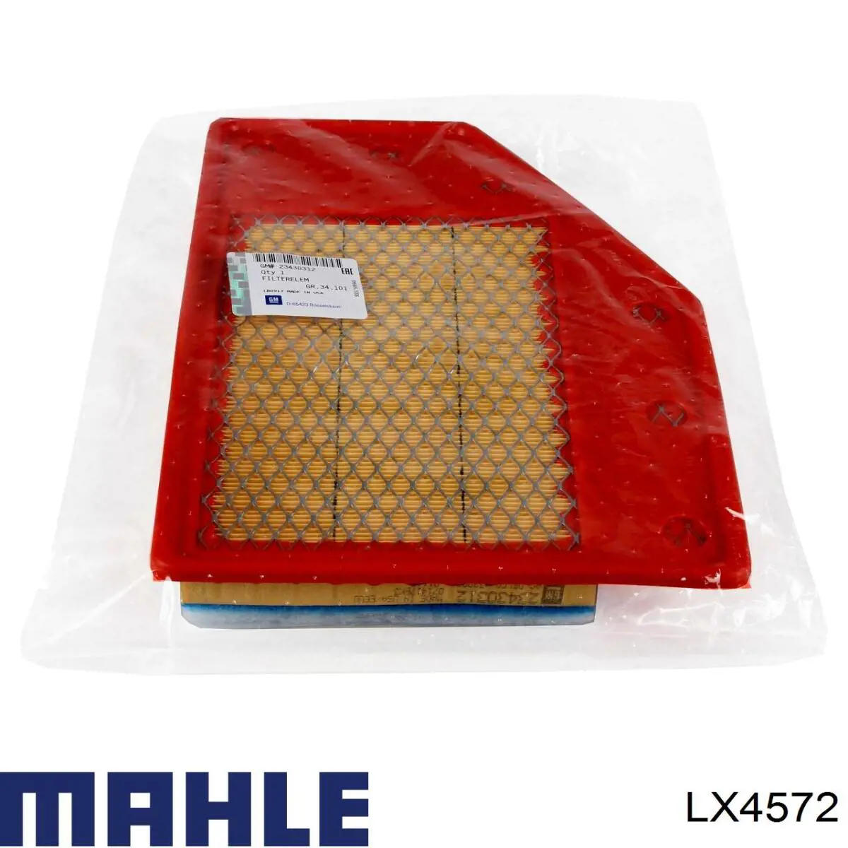 Воздушный фильтр LX4572 Mahle Original