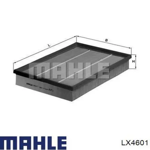 LX4601 Mahle Original воздушный фильтр
