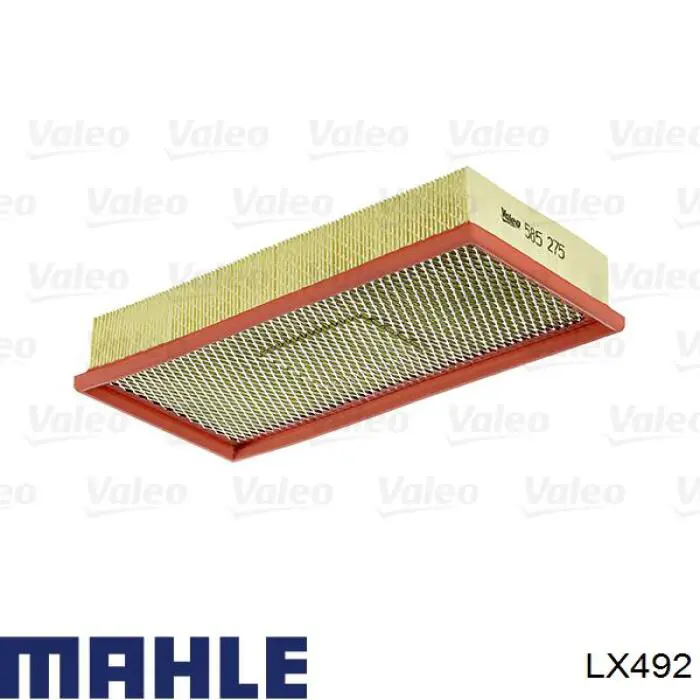 Купить LX492 Mahle Original Автомобильный фильтр воздуха