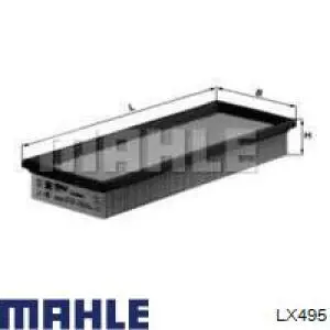 LX495 Mahle Original воздушный фильтр