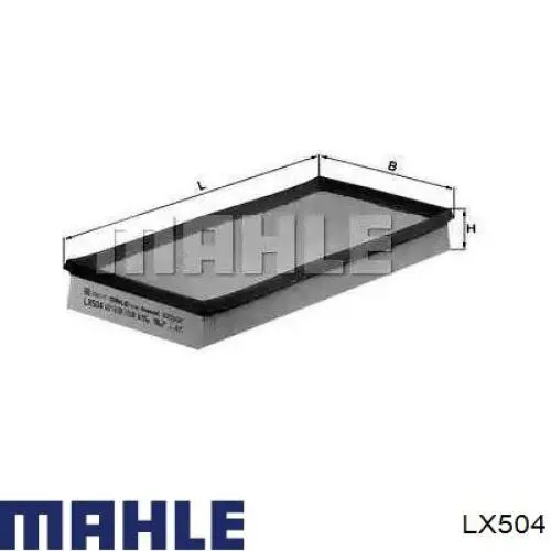 LX504 Mahle Original воздушный фильтр