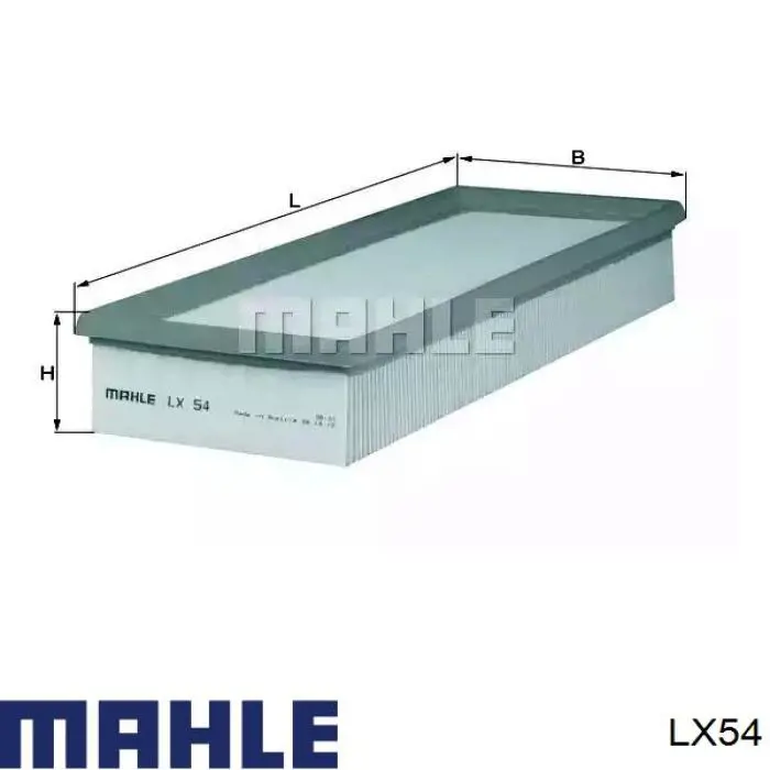 LX54 Mahle Original воздушный фильтр
