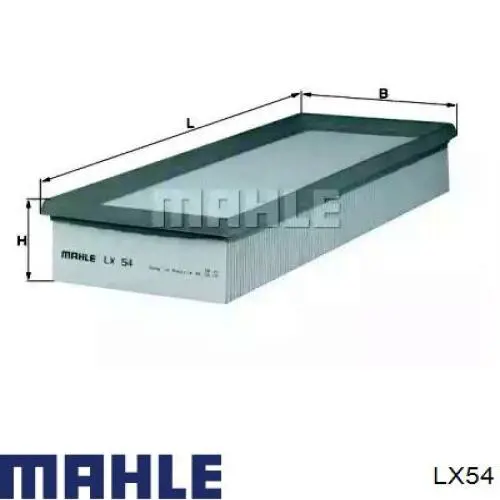 Элемент воздушного фильтра Mahle Original LX54 цена, от 6.29 USD