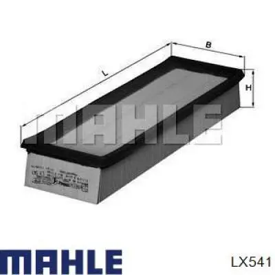 Воздушный фильтр LX541 Mahle Original