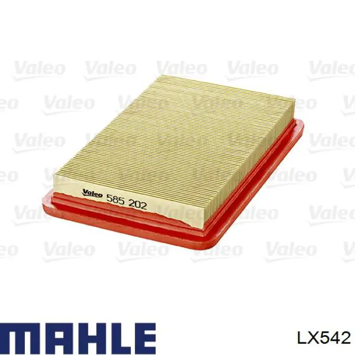 Купить LX542 Mahle Original Автомобильный фильтр воздуха