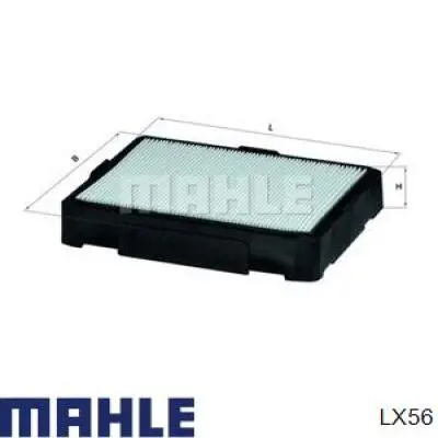 LX56 Mahle Original Воздушный фильтр двигателя