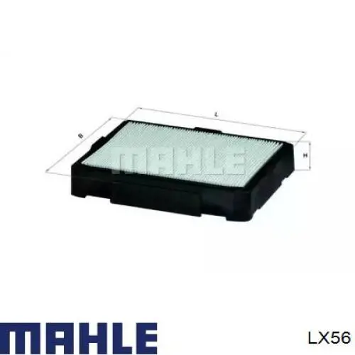 Элемент воздушного фильтра Mahle Original LX56 цена, от 28.75 USD