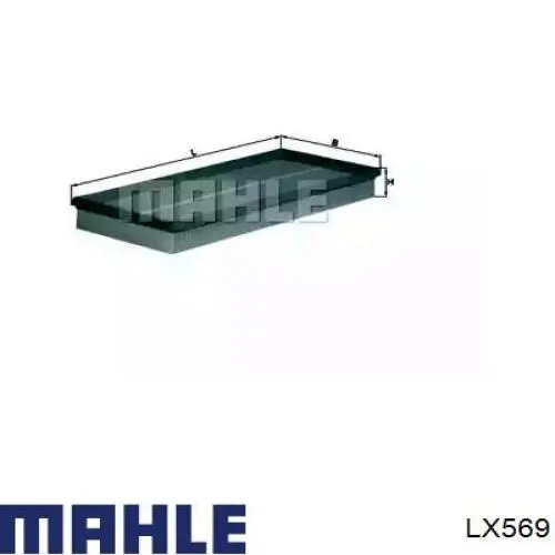 LX569 Mahle Original воздушный фильтр